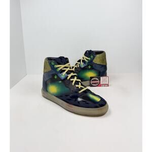 Size 43EU/10US - Balenciaga Iridescent Multi Color High Top Trainers💚 RARE!